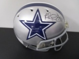Michael Irvin of the Cowboys signed full size SB XXVIII CUSTOM football helmet PAAS COA 726