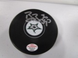 Ben Bishop of the Dallas Stars signed autographed hockey puck PAAS COA 937