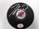 Ben Bishop of the New Jersey Devils signed autographed hockey puck PAAS COA 895