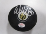 William Karlsson of the Golden Knights signed autographed hockey puck PAAS COA 980