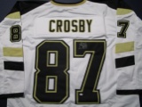 Sidney Crosby of the Pittsburgh Penguins signed autographed hockey jersey PAAS COA 255