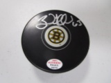 Brad Marchand of the Boston Bruins signed autographed hockey puck PAAS COA 775