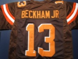 Odell Beckham Jr of the Cleveland Browns signed autographed football jersey PAAS COA 547