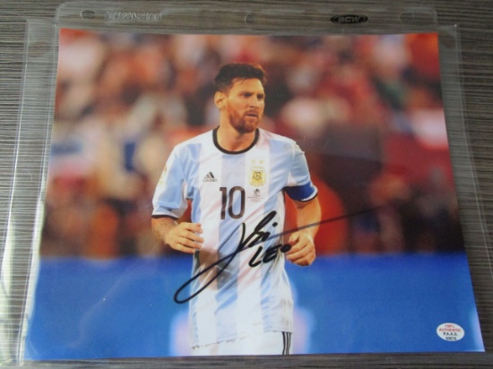 Leo Messi Soccer signed autographed 8x10 photo PAAS COA 676