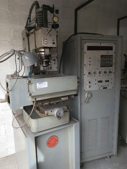 Eltee Pulsitron EDM Machine, E.P. 30,  Serial # 0919, Vacuum & Extra Filters