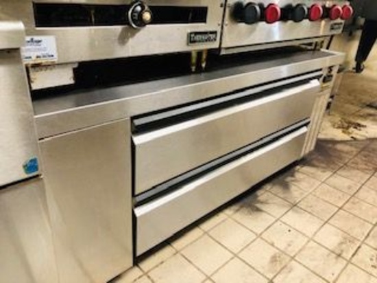 Silverking 60" Refrigerated Chef Base S/S
