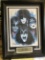 Framed Kiss Rock Legends art piece