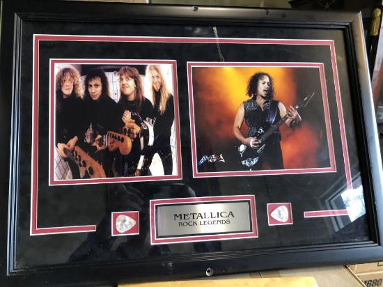Metallica Framed Art Piece