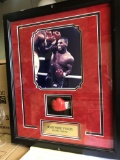 Framed Mike Tyson Art Piece