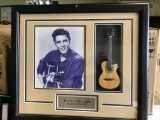 Framed Elvis Presley Art Piece