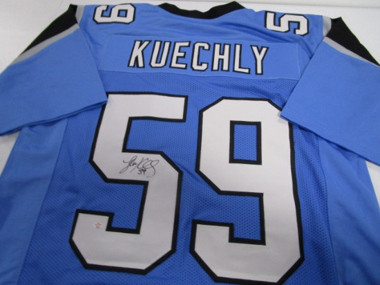 Luke Kuechly of the Carolina Panthers signed autographed football jersey PAAS COA 295