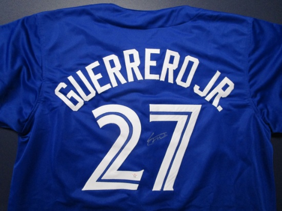 Vladimir Guerrero of the Toronto Blue Jays signed autographed baseball jersey PAAS COA 349