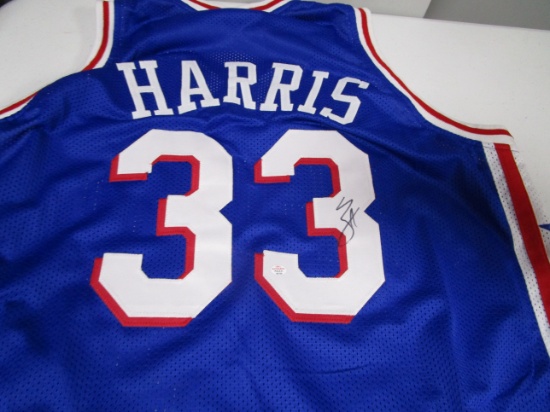 Tobias Harris of the Philadelphia 76ers signed autographed basketball jersey PAAS COA 735