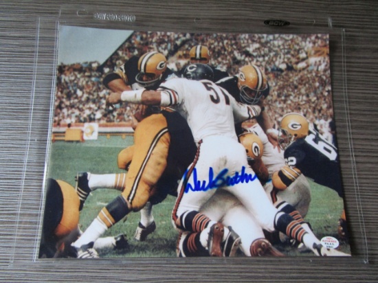 Dick Butkus of the Chicago Bears signed autographed 8x10 photo PAAS COA 641