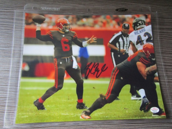Baker Mayfield of the Cleveland Browns signed autographed 8x10 photo PAAS COA 743