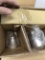 (3) Flush mount three light modern Ceiling Fixture