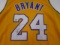 Kobe Bryant of the Los Angeles Lakers signed autographed basketball jersey CA COA 467