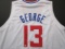 Paul George of the LA Clippers signed autographed basketball jersey PAAS COA 476