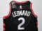 Kawhi Leonard of the Toronto Raptors signed autographed basketball jersey PAAS COA 965