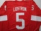 Nicklaus Lidstrom of the Detroit Redwings signed autographed hockey jersey PAAS COA 220
