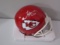 Tyreek Hill of the Kansas City Chiefs signed autographed mini football helmet PAAS COA 791