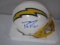 Philip Rivers of the San Diego Chargers signed autographed mini football helmet PAAS COA 782