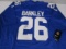 Saquon Barkley of the New York Giants signed autographed football jersey PAAS COA 250