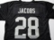 Josh Jacobs of the Oakland Raiders signed autographed football jersey PAAS COA 379