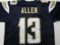 Keenan Allen of the San Diego Chargers signed autographed football jersey PAAS COA 381