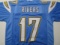 Philip Rivers of the San Diego Chargers signed autographed football jersey PAAS COA 446