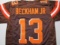 Odell Beckham Jr of the Cleveland Browns signed autographed football jersey PAAS COA 545