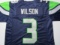 Russell Wilson of the Seattle Seahawks signed autographed football jersey PAAS COA 394