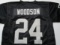 Charles Woodson of the Oakland Raiders signed autographed football jersey PAAS COA 472
