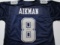 Troy Aikman of the Dallas Cowboys signed autographed football jersey PAAS COA 704