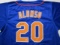 Pete Alonzo of the NY Mets signed autographed baseball jersey PAAS COA 316