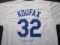 Sandy Koufax of the LA Dodgers signed autographed baseball jersey CA COA 635