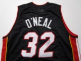Shaquille O'Neal of the Miami Heat signed autographed basketball jersey PAAS COA 471