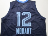 Ja Morant of the Memphis Grizzlies signed autographed basketball jersey PAAS COA 161