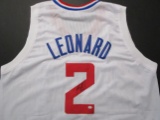 Kawhi Leonard of the LA CLippers signed autographed basketball jersey PAAS COA 931