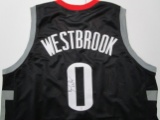 Russell Westbrook of the Houston Rockets signed autographed basketball jersey PAAS COA 693