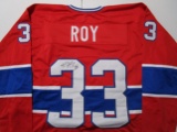 Patrick Roy of the Montreal Canadiens signed autographed hockey jersey PAAS COA 975