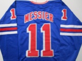 Mark Messier of the New York Rangers signed autographed hockey jersey PAAS COA 282