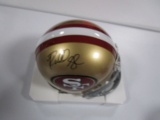 Richard Sherman of the San Francisco 49ers signed autographed mini football helmet PAAS COA 068