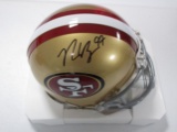 Nick Bosa of the San Francisco 49ers signed autographed mini football helmet PAAS COA 094