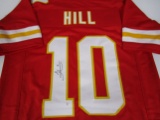 Tyreek Hill of the Kansas City Chiefs signed autographed football jersey PAAS COA 310