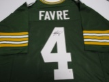 Brett Favre of the Green Bay Packers signed autographed football jersey PAAS COA 123