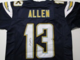 Keenan Allen of the San Diego Chargers signed autographed football jersey PAAS COA 381