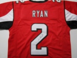 Matt Ryan of the Atlanta Falcons signed autographed football jersey PAAS COA 144
