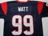 JJ Watt of the Houston Texans signed autographed football jersey PAAS COA 814