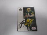 Brett Favre of the Green Bay Packers signed autographed sportscard PAAS COA 038